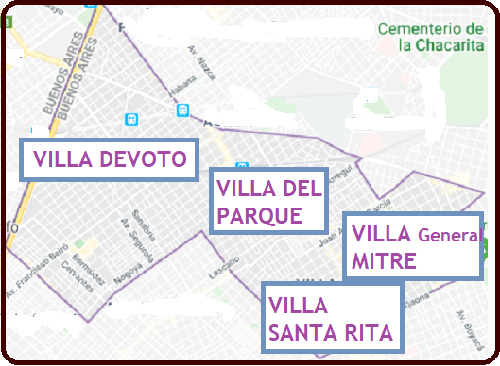 MAPA COMUNA 11